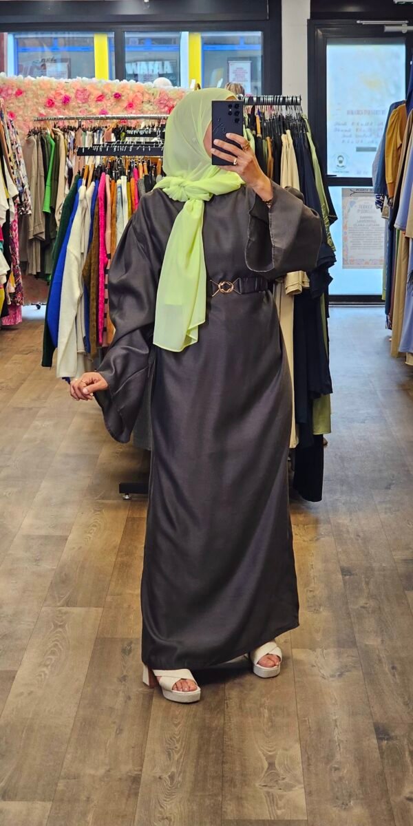 Robe longue Mounia wenge