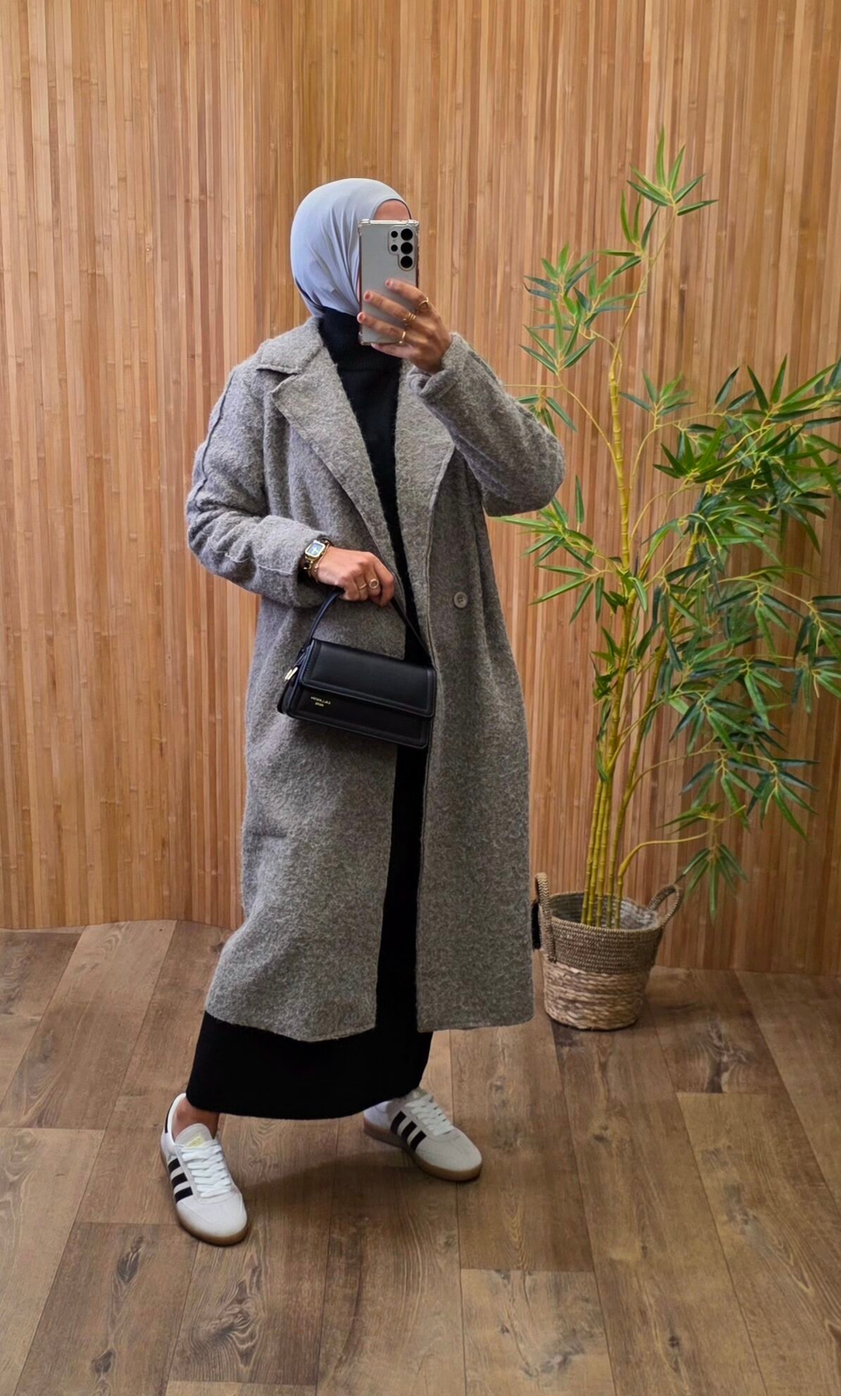 Manteau Aline taupe – Image 4