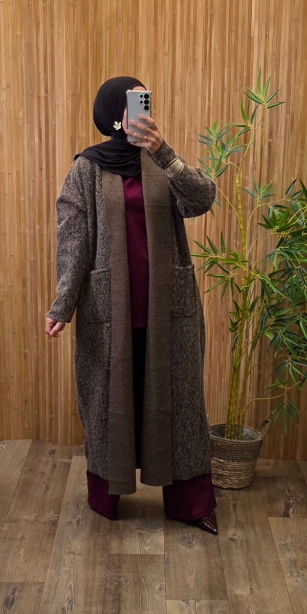 Manteau Nouara marron