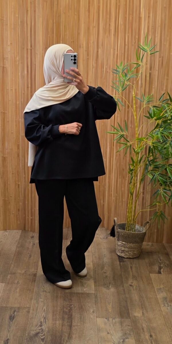 Ensemble comfy Fatim noir