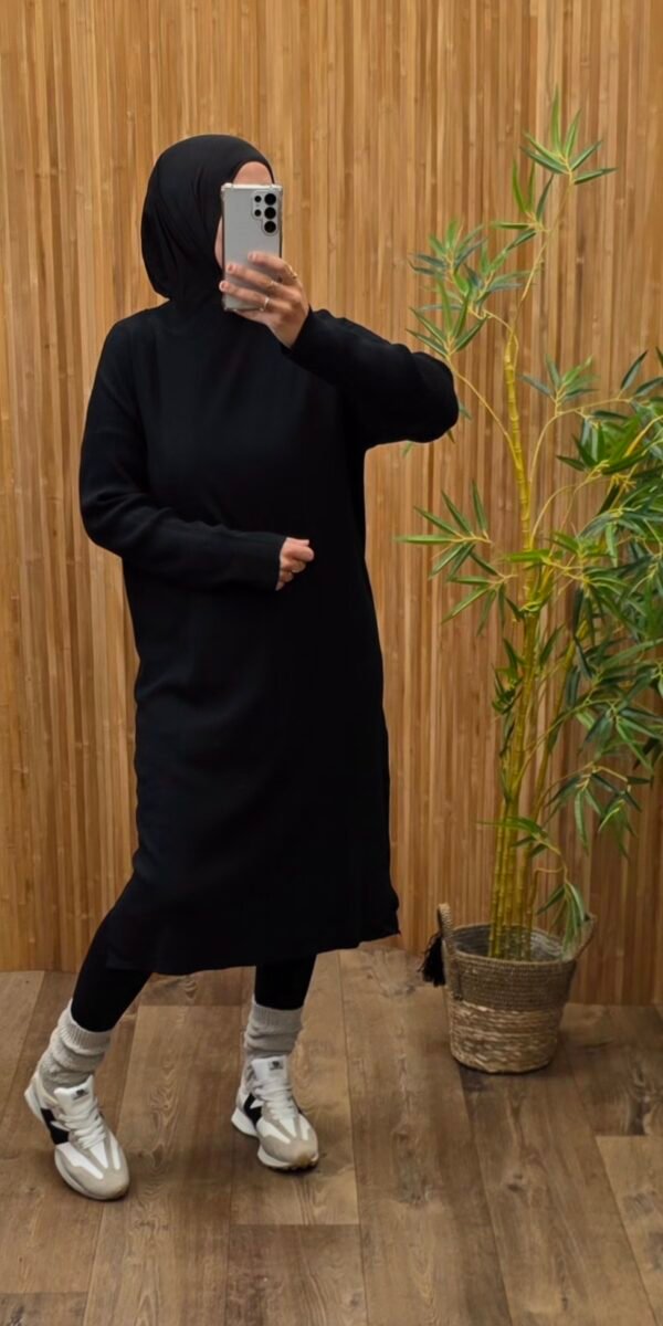 Robe tunique noire