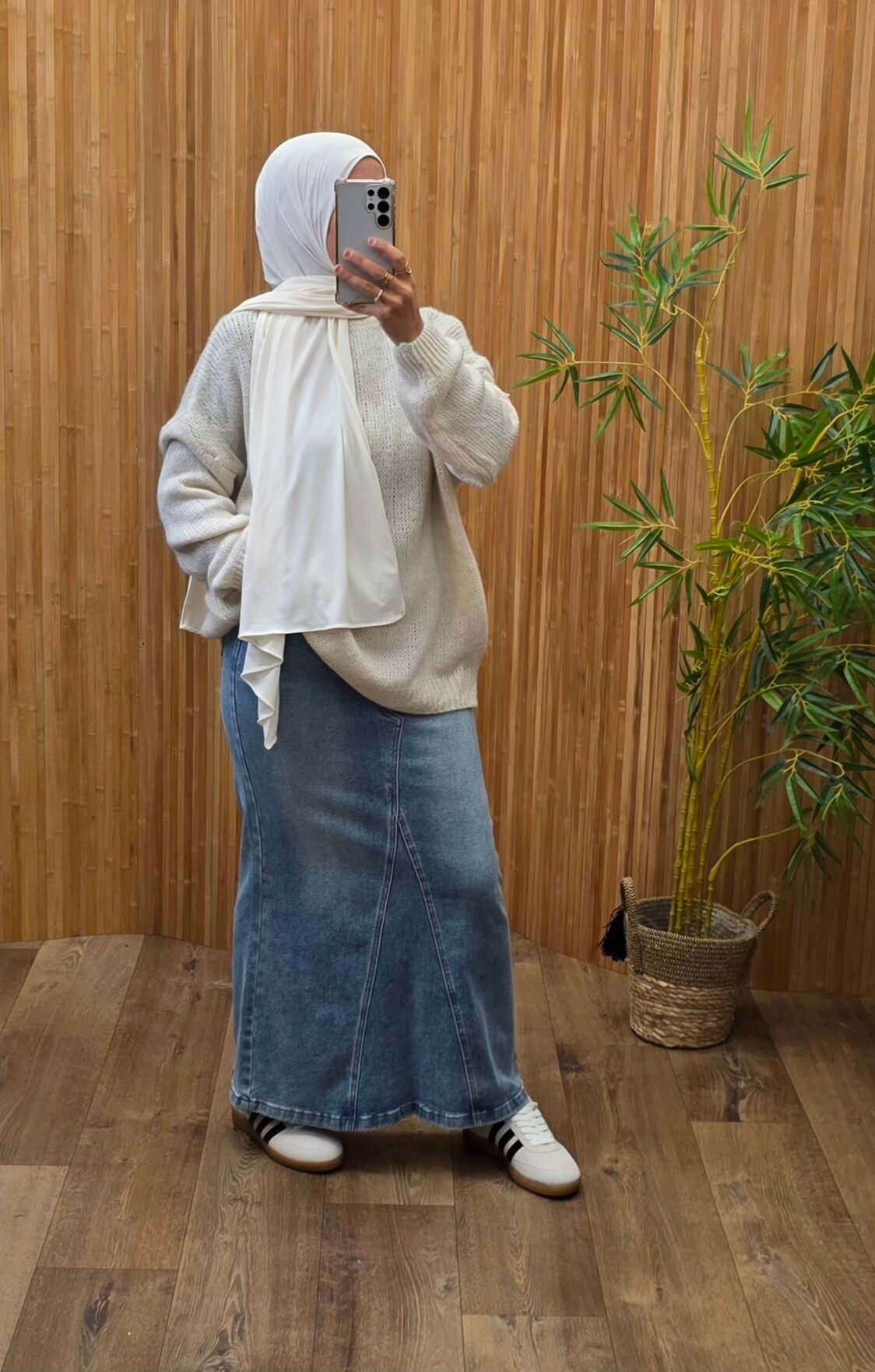 Jupe en jeans Coralie – Image 3