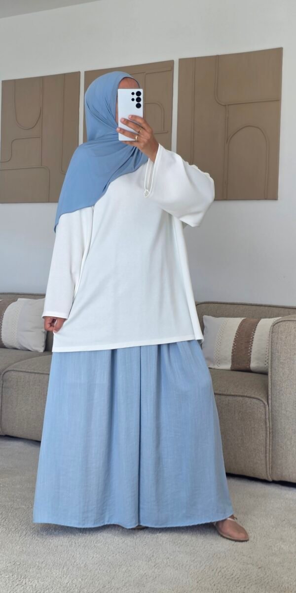 T-shirt oversize blanc