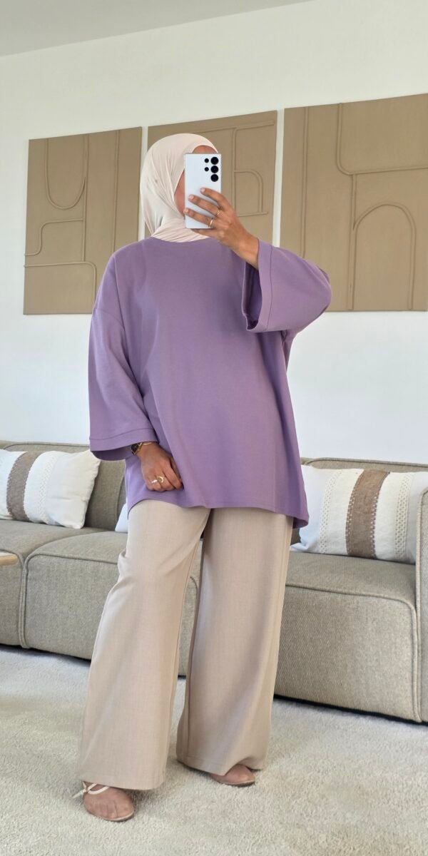 T-shirt oversize Assia lila