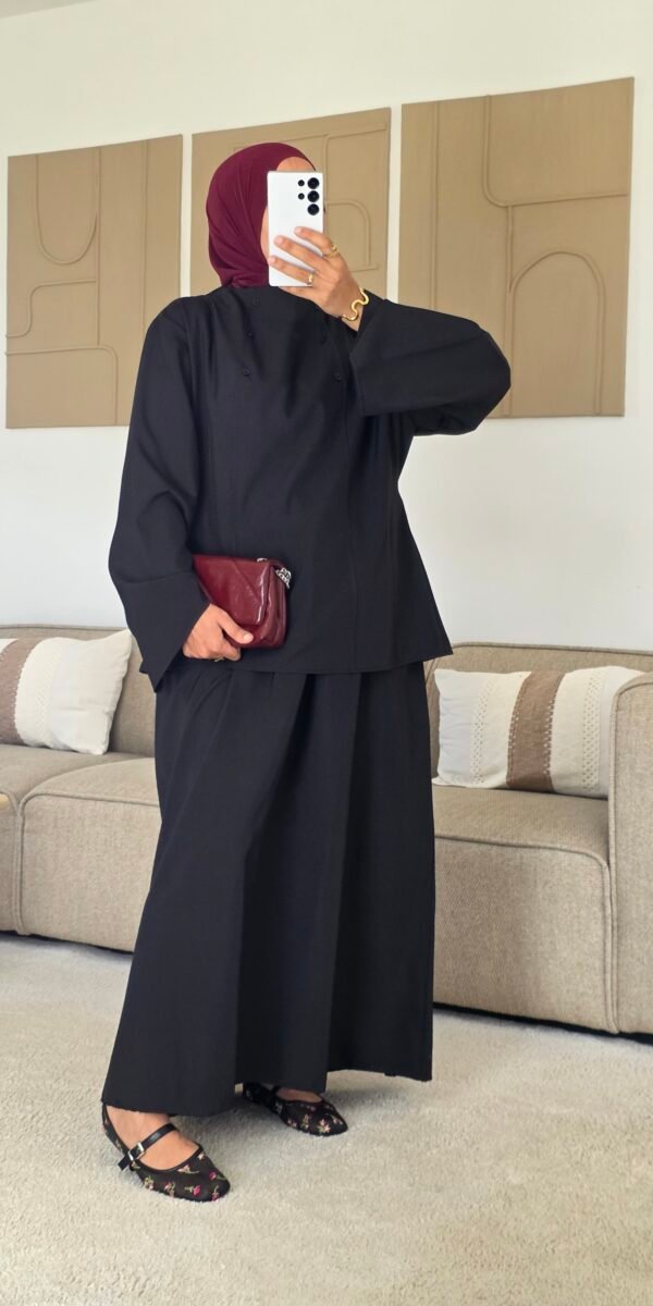 Ensemble jupe Tesnime noir