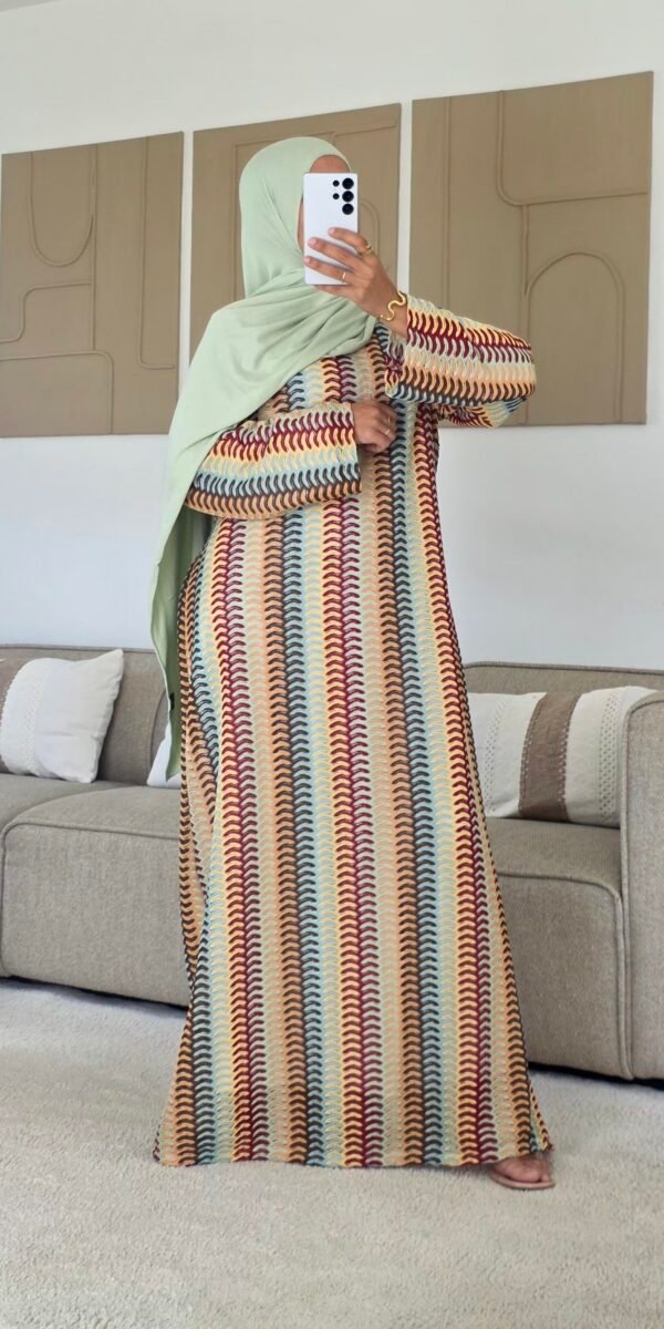Robe longue crochet Carla
