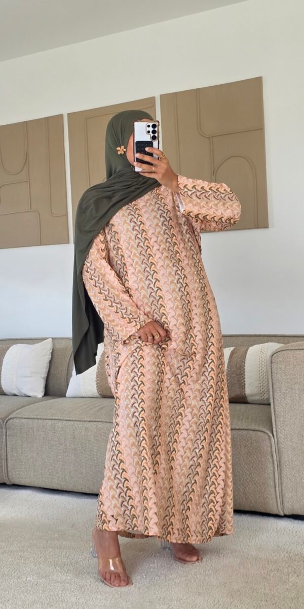 Robe longue crochet Manel
