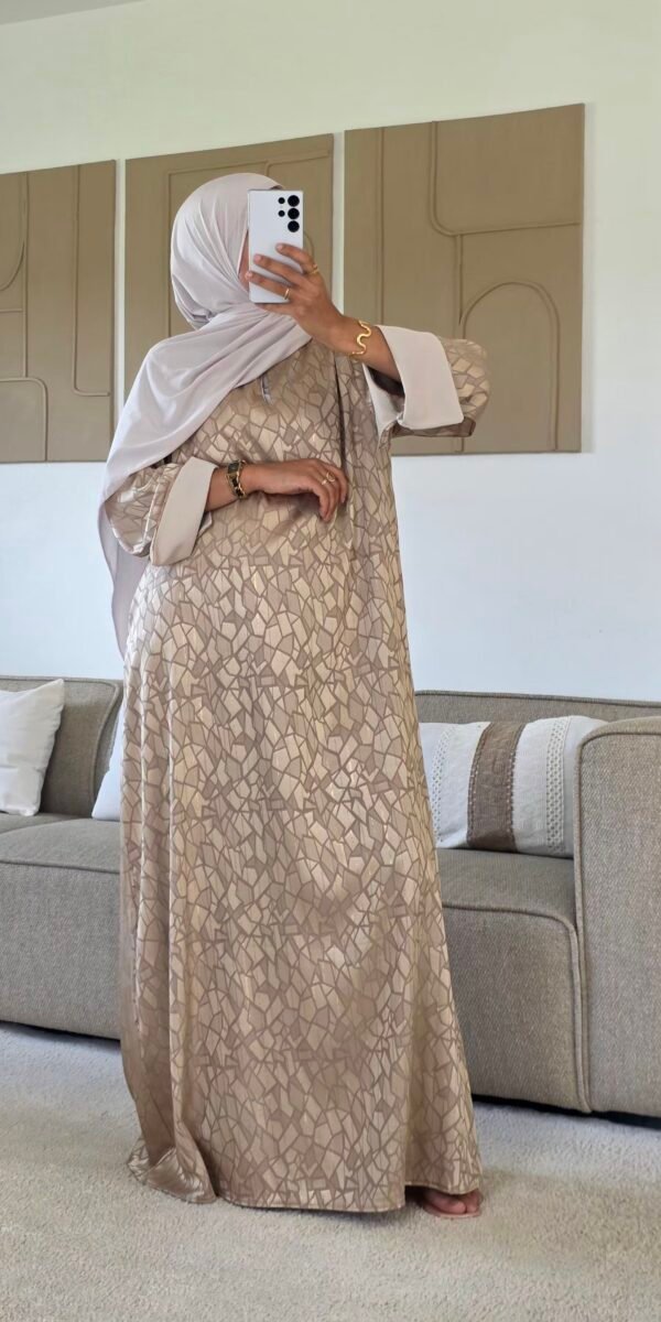 Abaya Layali taupe