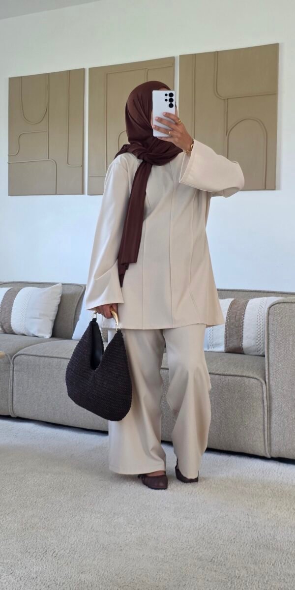 Ensemble pantalon Sora beige