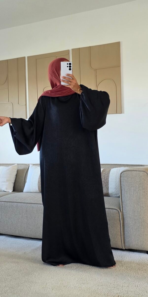 Abaya mastour noire