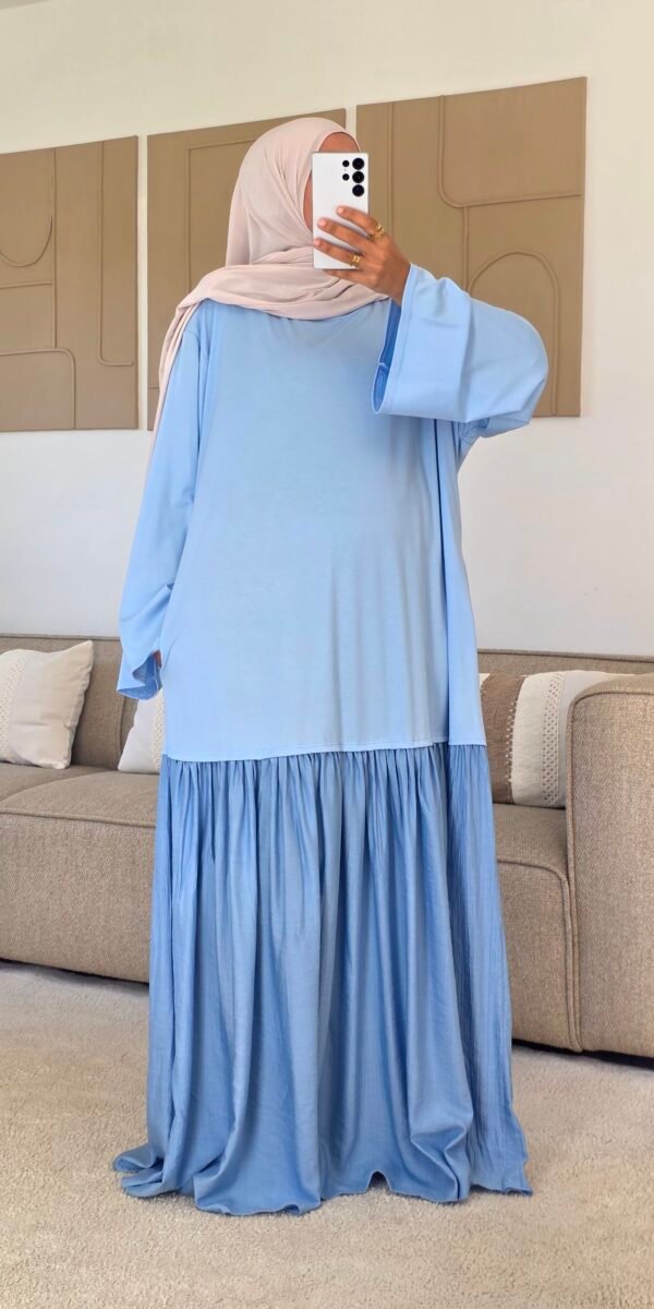Robe longue Hayaki bleu
