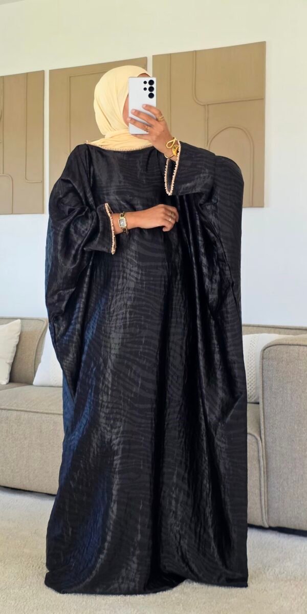Abaya farasha noire