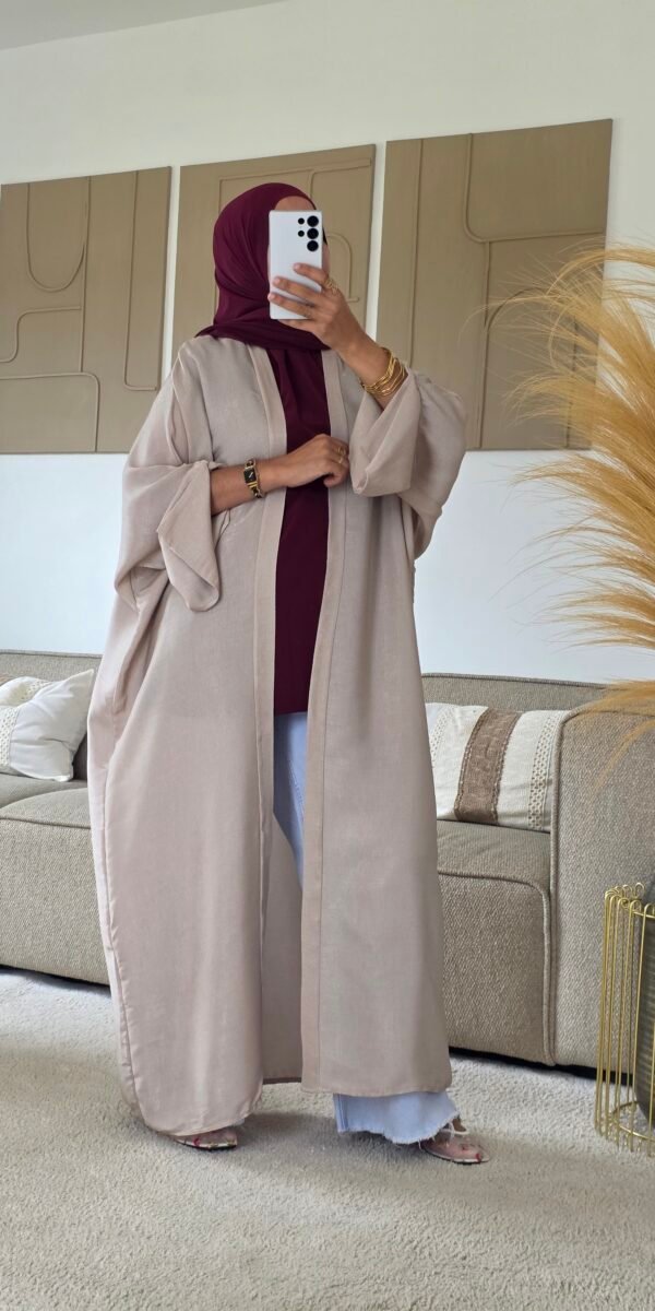 Kimono long beige
