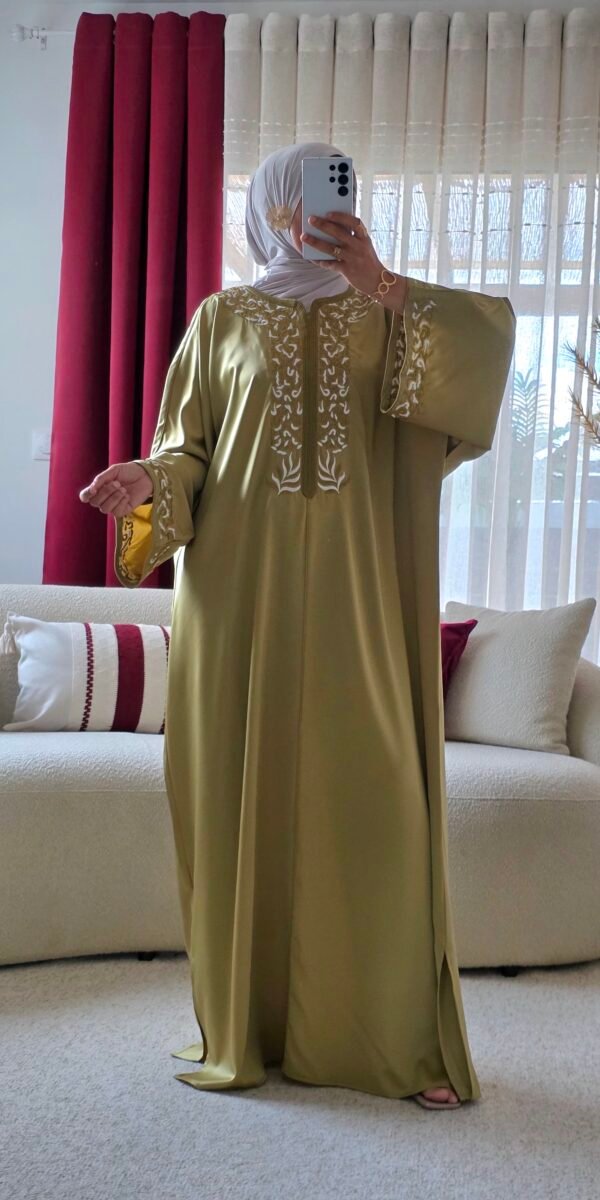 Abaya Nerma pistache