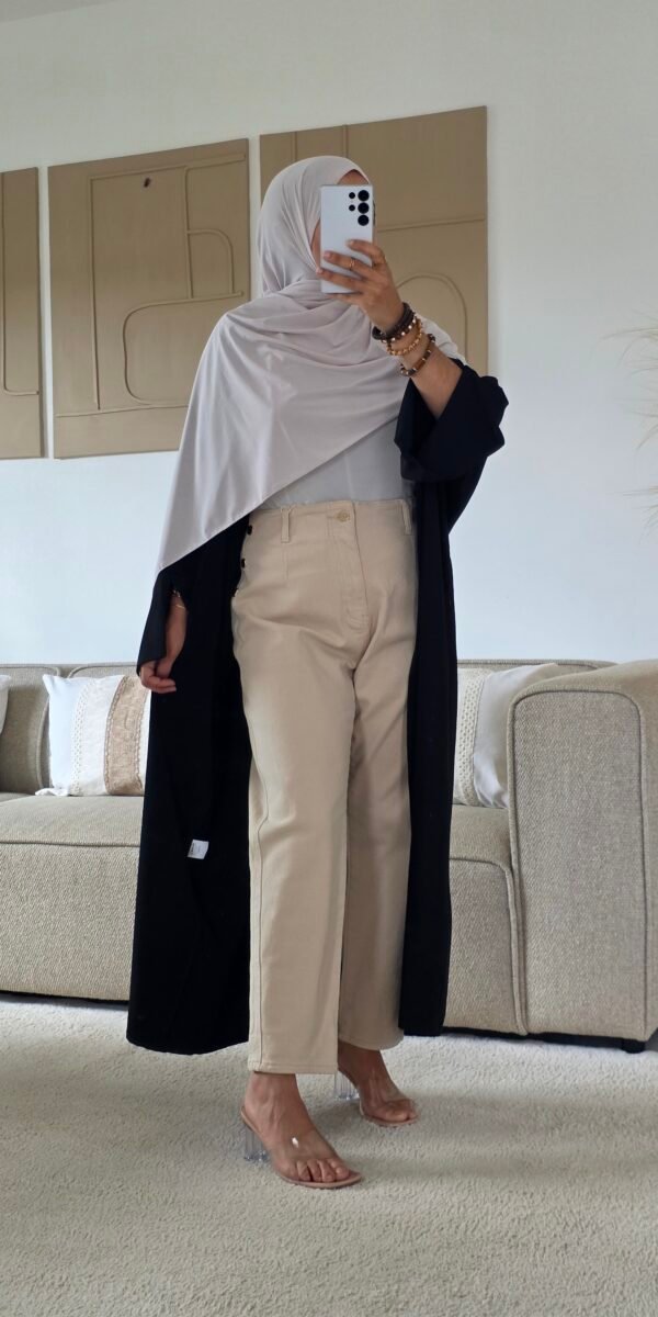 Jeans large Nursen beige