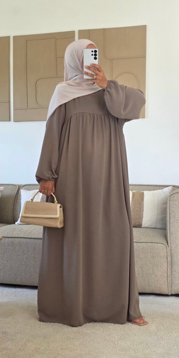 Abaya basic jazz taupe