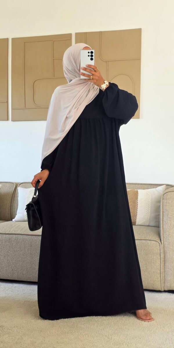 Abaya basic jazz noire