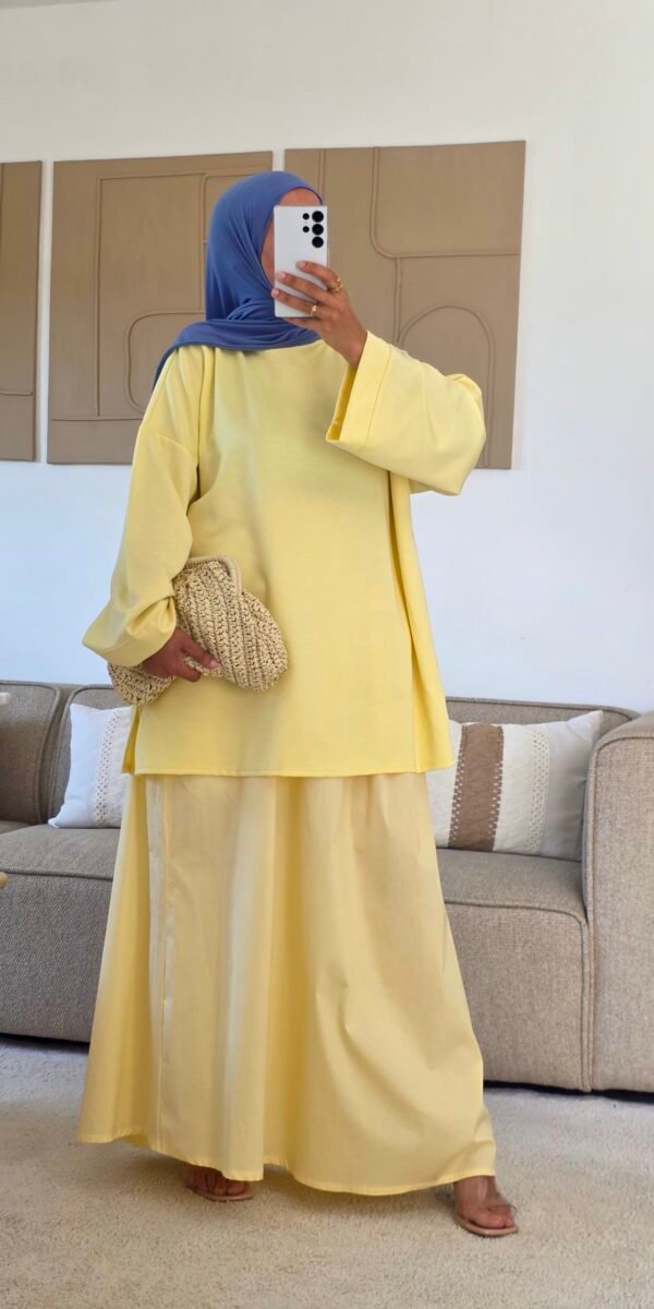 T-shirt oversize Mola jaune