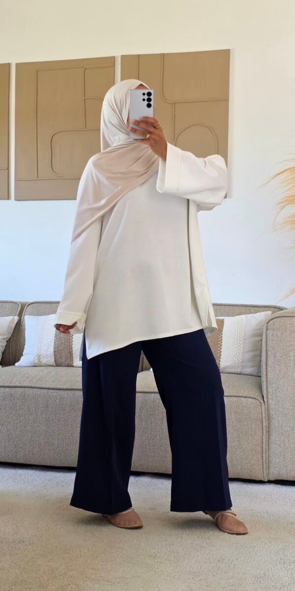 T-shirt oversize Mola blanc