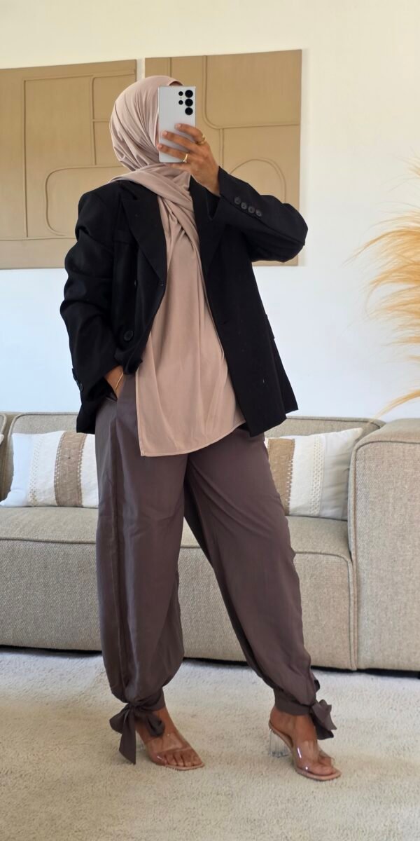 Blazer Lamina noir